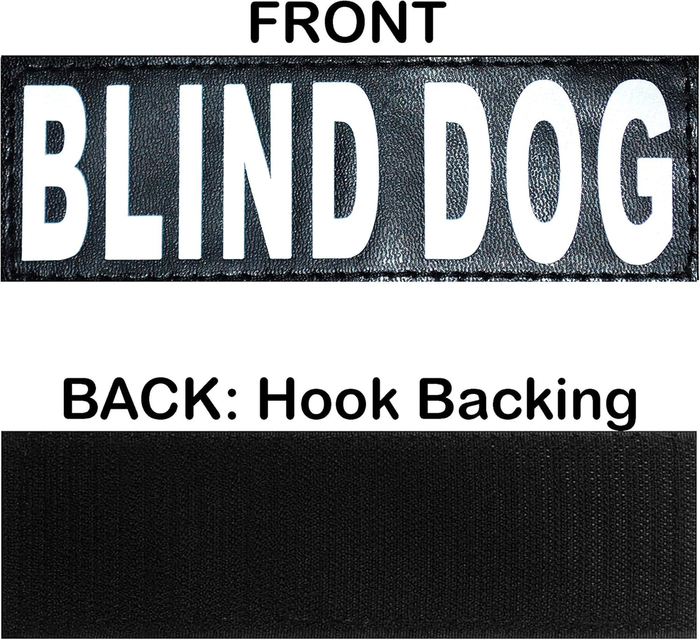 Blind Dog Harness No Pull No Escape Dog Vest for Blind Dogs Adjustable Vest with Handle Blind Dog Accessories and Patches for Training and Mobility