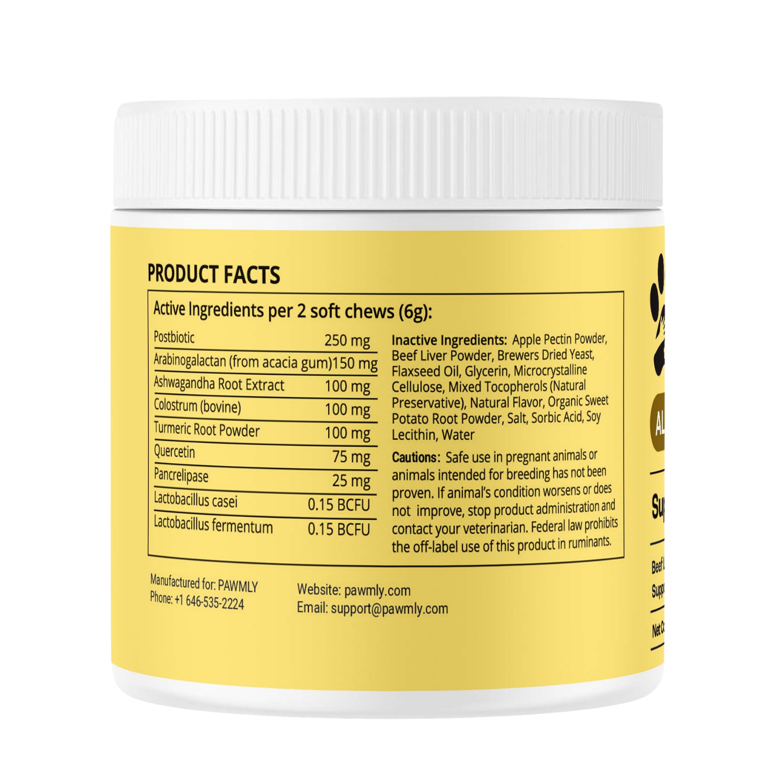 PAWMLY ALLERGY Soft Chews